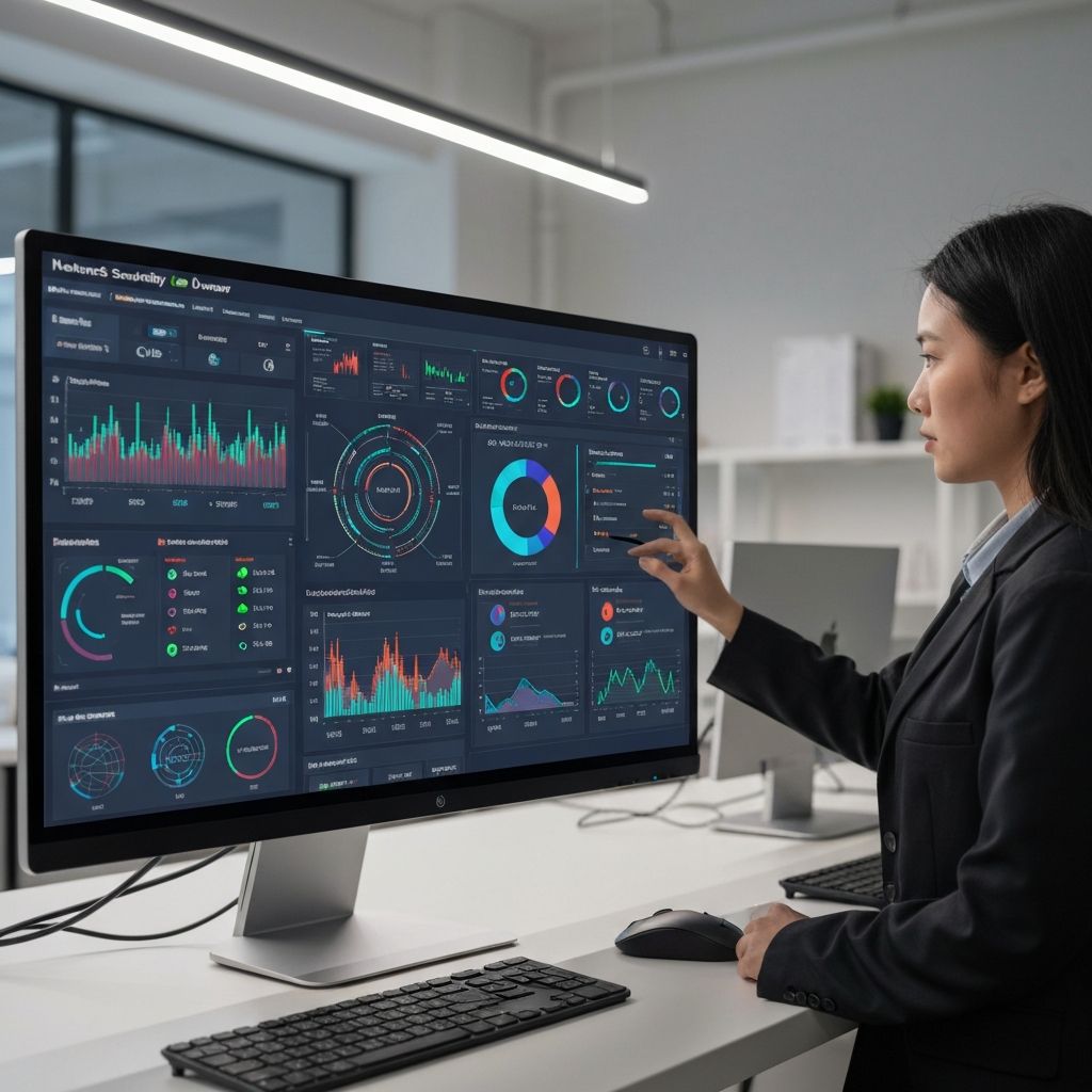 Technical consulting with security monitoring dashboard